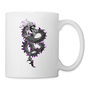 Chinese dragon Long - Mug - white - Right