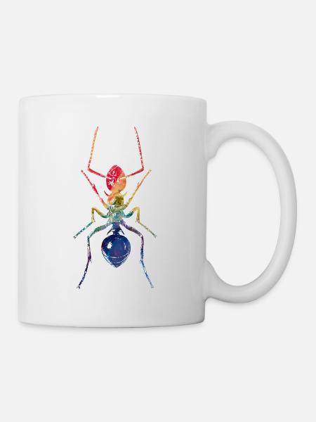 Ameise - Tasse - Weiß