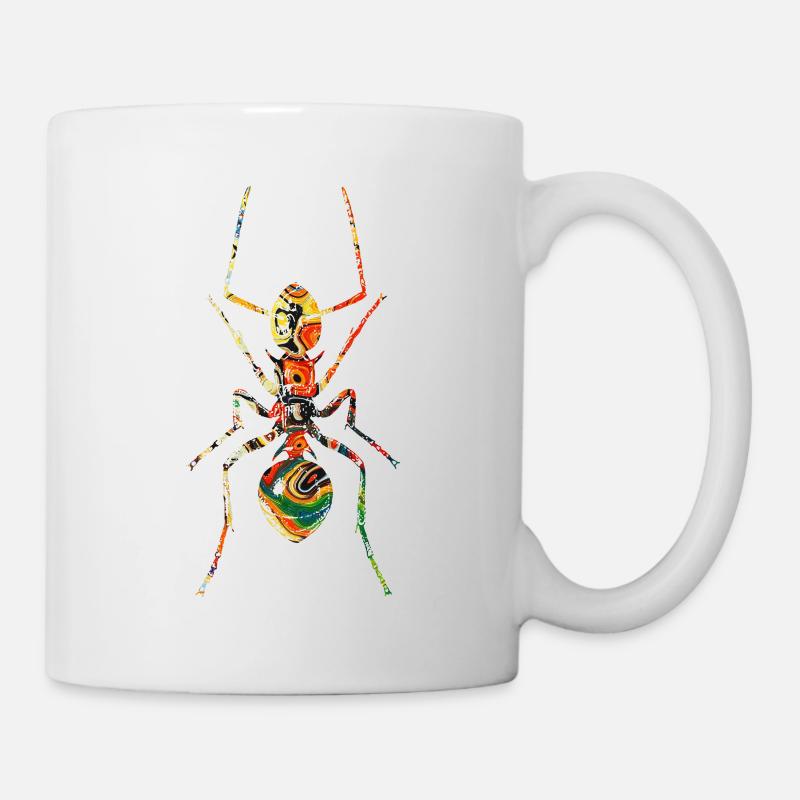 Ameise - Tasse - Weiß