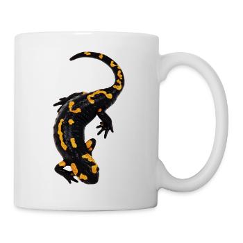 SALAMANDRA GELB - Tasse - Weiß - Rechts