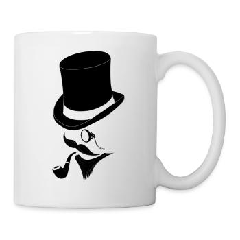 Gentleman Black Cylinder - Mug - white - Right