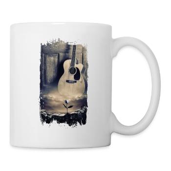 Acoustic Guitar Guitar Acoustic Guitar Music - Mug - white - Right