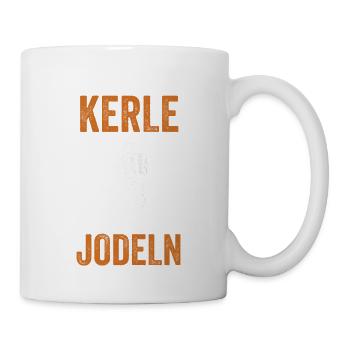 Jodler Jodelmusik Jodelgesang - Tasse - Weiß - Rechts