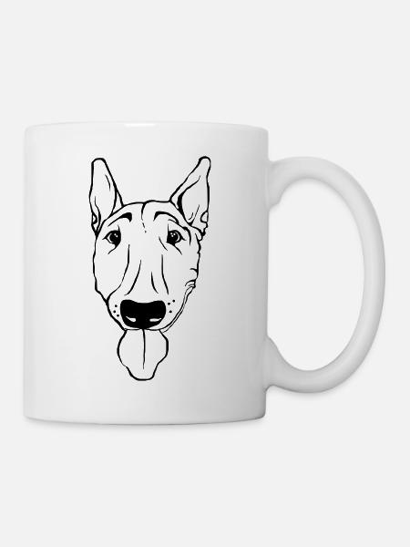 Bullterrier - Mug blanc - blanc