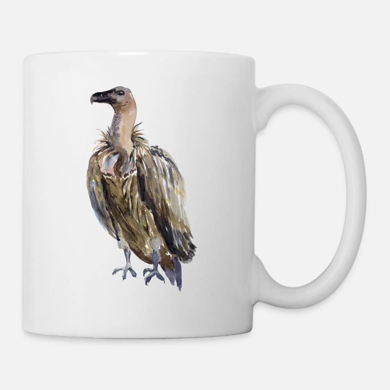 Geier - Tasse - Weiß
