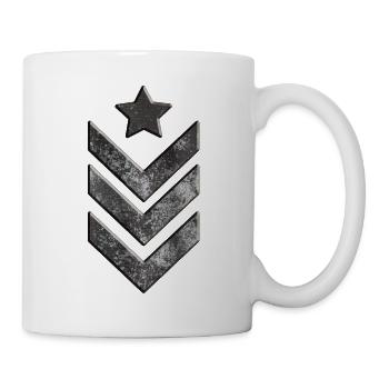 armée américaine - Mug blanc - blanc - Droite