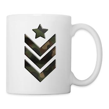 US Armee - Tasse - Weiß - Rechts