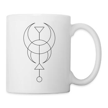Moon - Lune - Mug blanc - blanc - Droite
