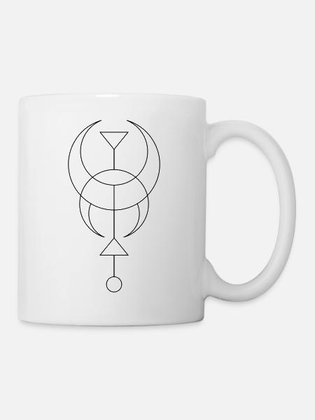 Moon - Lune - Mug blanc - blanc