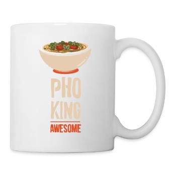 Soupe de nouilles vietnamiennes Pho King Awesome - Mug blanc - blanc - Droite