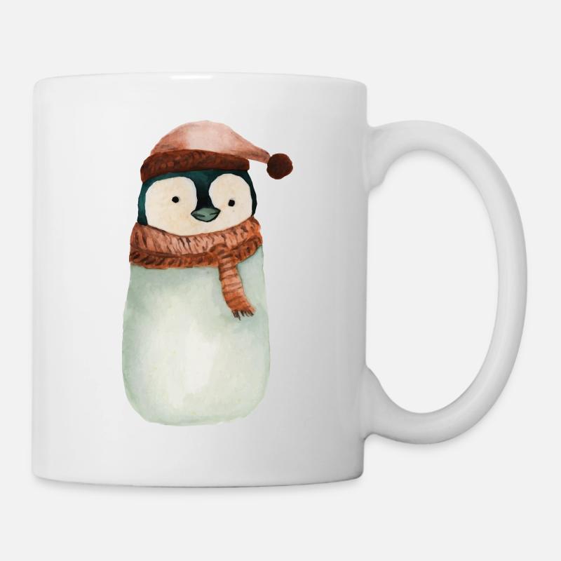 Pingouin - Mug blanc - blanc