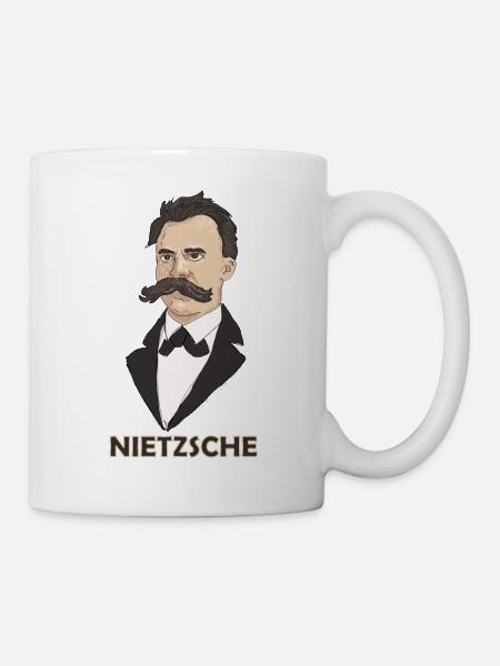 Nietzsche - Mug blanc - blanc