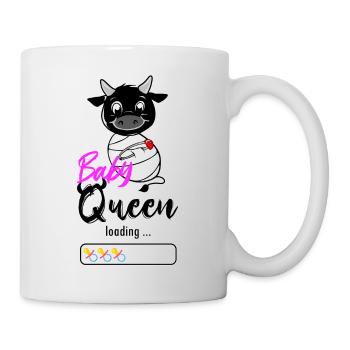Vache d'herens, eringer, baby queen loading... - Mug blanc - blanc - Droite