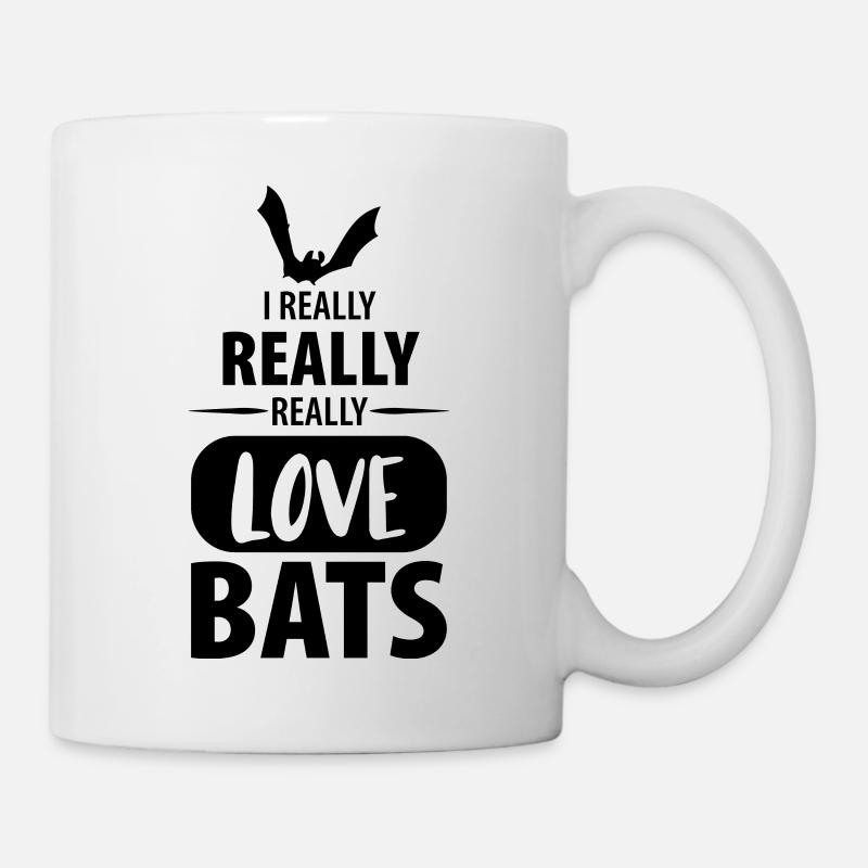 Chauves-souris - Mug blanc - blanc