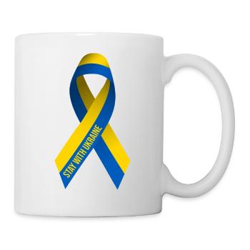 #StayWithUkraine - Mug - white - Right