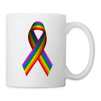 Loop for diversity, tolerance and peace - Mug - white - Right