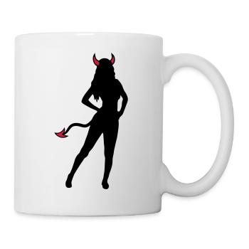 Devil Hot Girl - Mug - white - Right