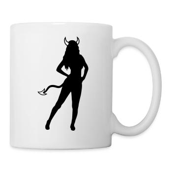 Satan Hot Girl - Mug - white - Right