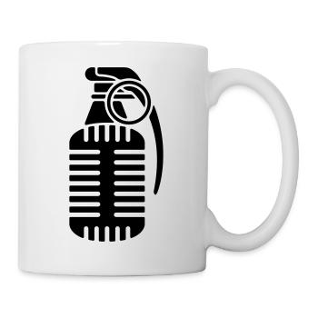 Microphone Grenade - Mug - white - Right