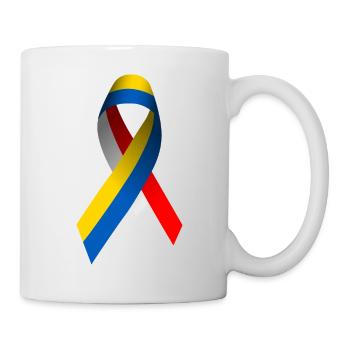 Poland for peace in Ukraine - Mug - white - Right