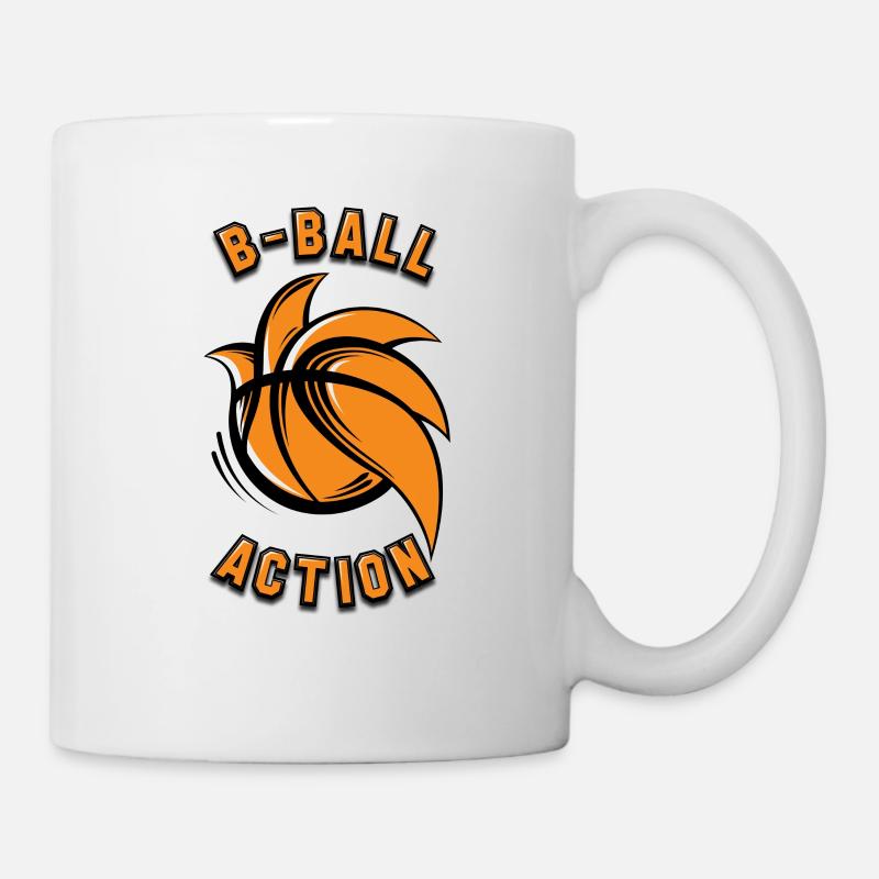 Bball - Tasse - Weiß