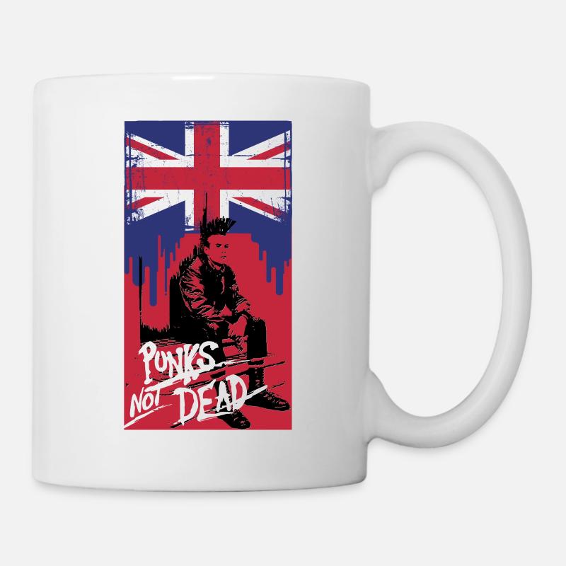british punk rock - Mug - white