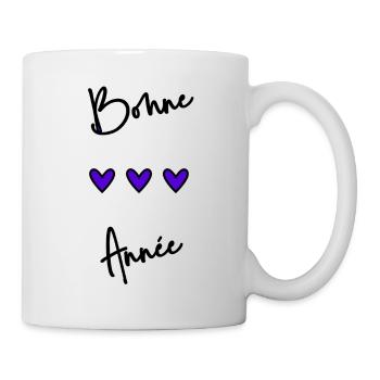 HAPPY NEW YEAR. NEW YEAR'S EVE. NEW YEAR - Mug - white - Right