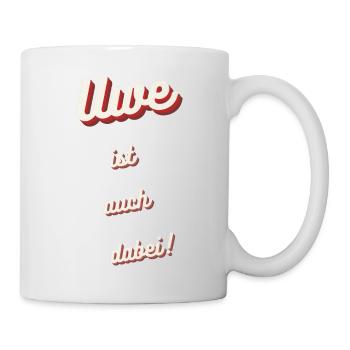 Uwe ist auch dabei! - Tasse - Weiß - Rechts