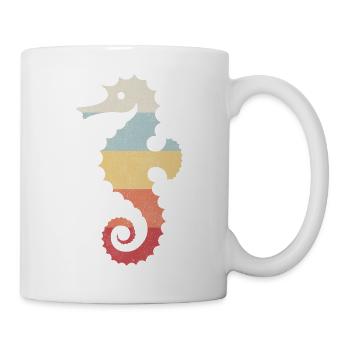 Seepferdchen - Tasse - Weiß - Rechts