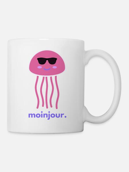 moinjour.zwei - MoinJour 2 - Tasse - Weiß