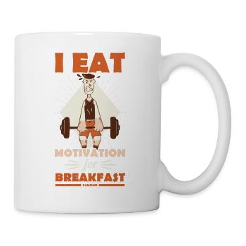 Motivation - Mug blanc - blanc - Droite