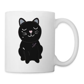 Black Cat - Mug blanc - blanc - Droite