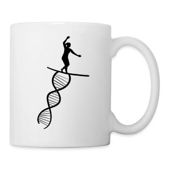 Slackline Tricklining Geschenk Slackliner - Tasse - Weiß - Rechts