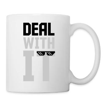 Meme Deal with it - Mug - white - Right