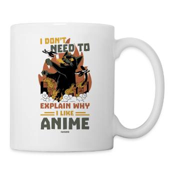 I Love Anime Japan Manga Cosplay Nerd Gift - Mug - white - Right