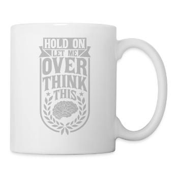 Permettez-moi d’exagérer - Mug blanc - blanc - Droite