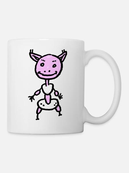 Monster Baby - Tasse - Weiß