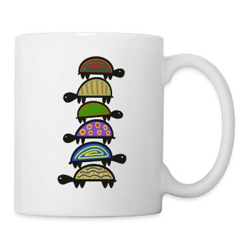 Turtle Tower - Mug - white - Right