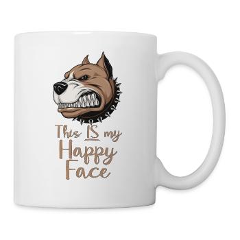 Angry face face angry Swedish Swedish dog - Mug - white - Right