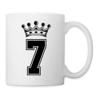 7 krone - Tasse - Weiß - Rechts