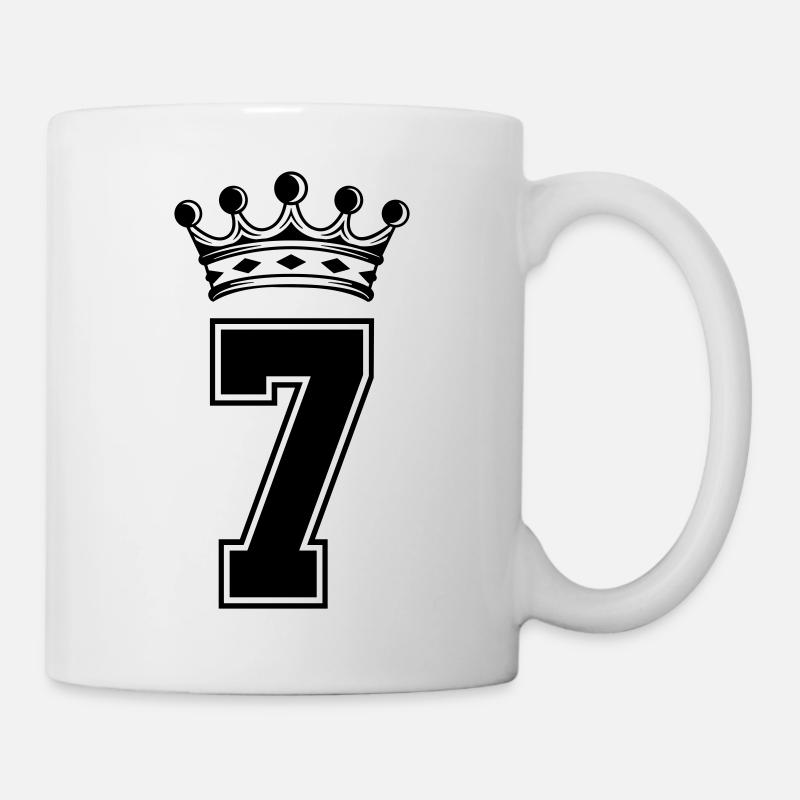 7 crown - Mug - white