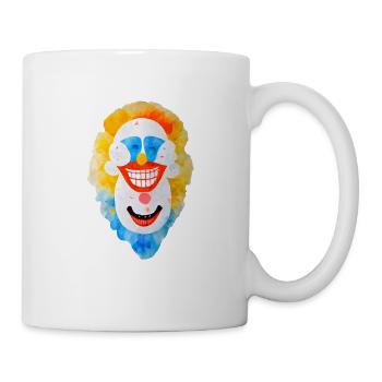 ClownAbstrakt - Mug blanc - blanc - Droite