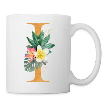 Customizable Monogram I Tropical Botany - Mug - white - Right