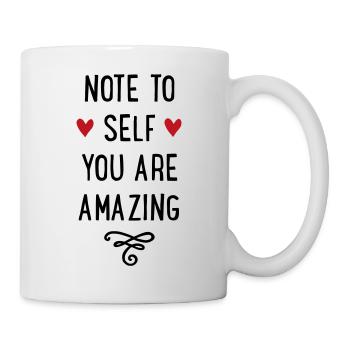 Motivation - Mug blanc - blanc - Droite