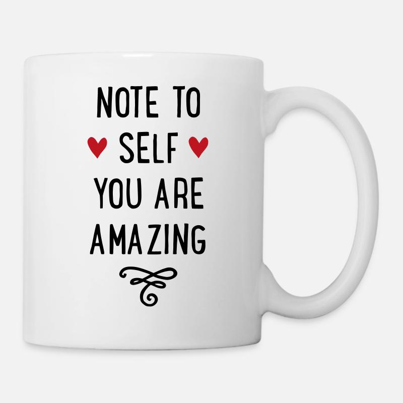 Motivation - Mug blanc - blanc