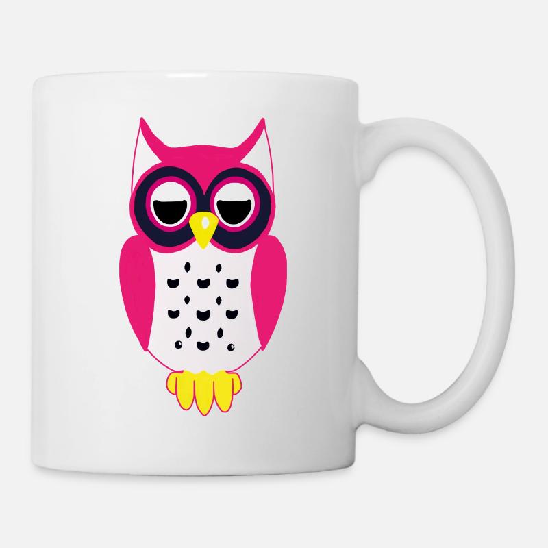 Owl - Mug - white