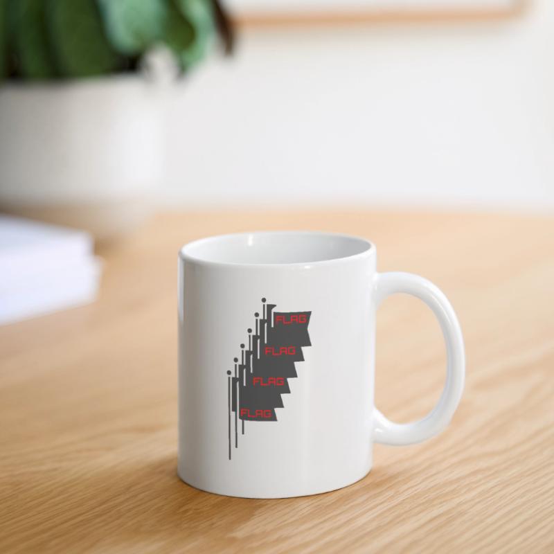 Drapeaux multiples Mug blanc