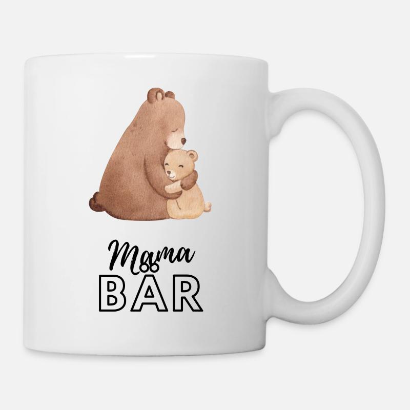 Mama Bär - Tasse - Weiß