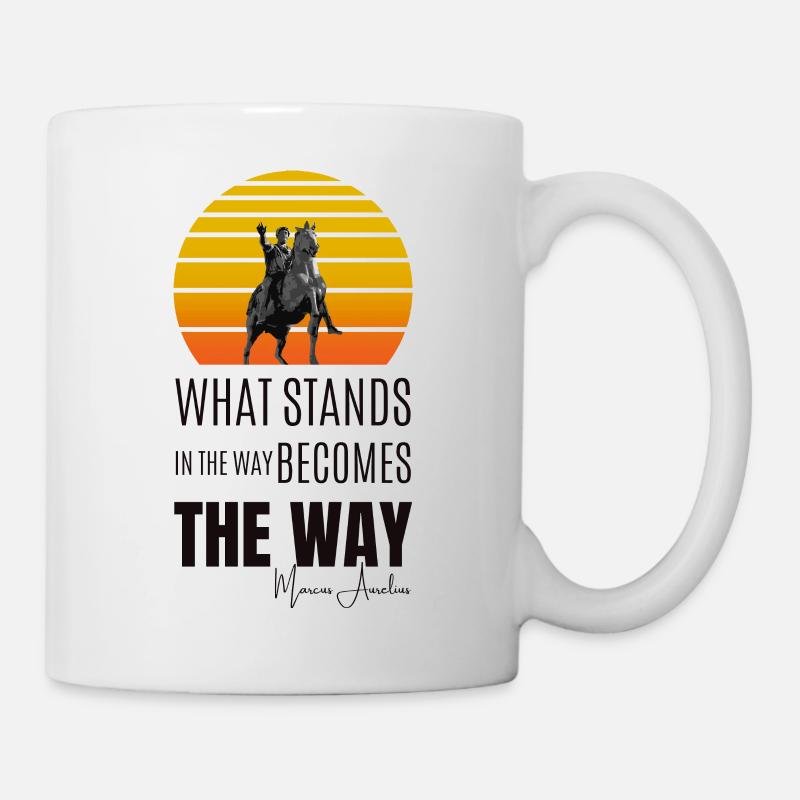 Der Weg - Tasse - Weiß