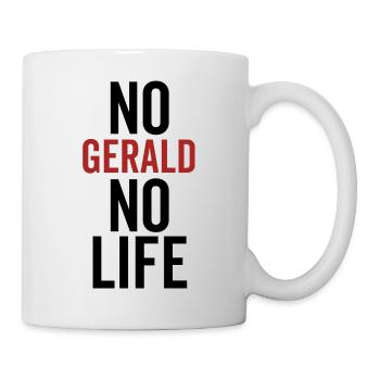 Kein Gerald Kein Leben - Tasse - Weiß - Rechts